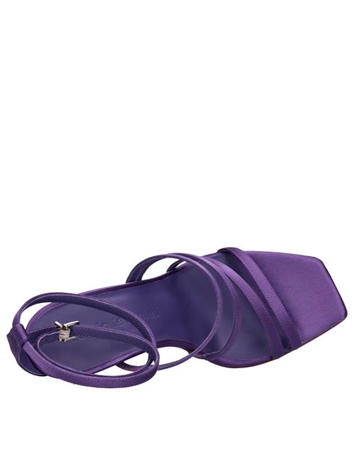 Satin sandals SERGIO LEVANTESI | TALLY22 RASO SETAVIOLA